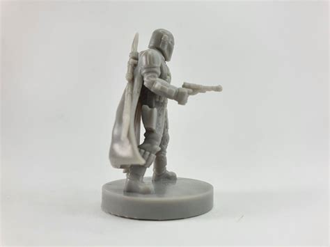 Custom Star Wars Legion Mandalorian Din Djarin 3d Print Miniature 03