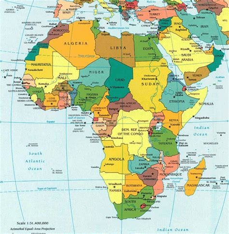 Click on the map above for more detailed country maps of africa. map of africa with countries and capital cities