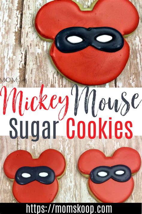 Mickey Mouse Sugar Cookies Sugar Cookies Disney Cookies Mickey Mouse