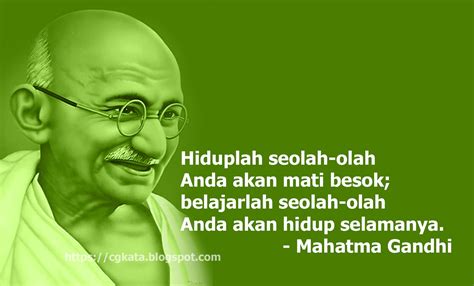 15 Kutipan Kata Bijak Mahatma Gandhi Tentang Perdamaian Cinta