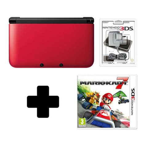 Nintendo 3ds Xl Redblack Mario Kart 7 Pack Nintendo Official Uk Store