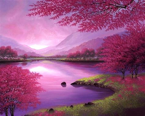 1920x1080px 1080p Free Download Dawn Of Autumn Colorful Lakes