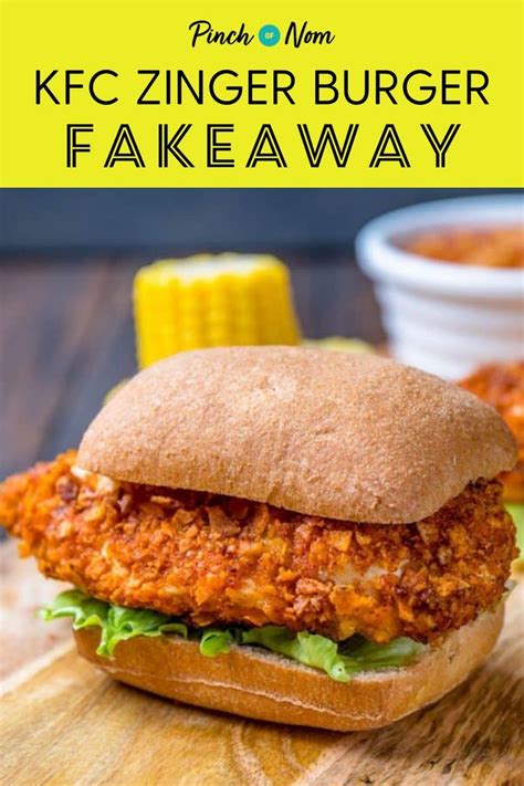 Choose from hot & crispy, smoky grilled chicken, burgers & chicken wings and our value buckets and get home delivery. This KFC Zinger Burger Fakeaway is JUST like the real ...