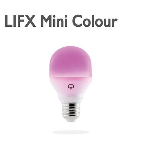 Lifx Mini Colour E27 Wi Fi Smart Led Light Bulb Emotion Technology