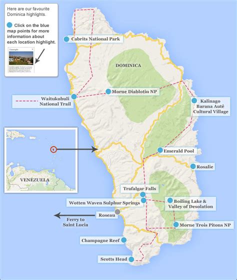 places to visit in dominica