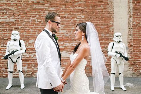 Star Wars Inspired Wedding Dress Decorate