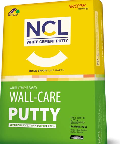 Ncl Wall Care Putty At Rs 800bag Acrylic Wall Putty In Bengaluru