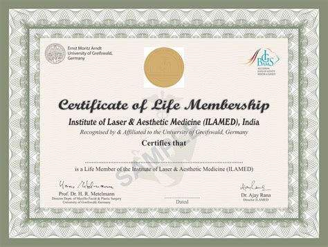 8 Medical Membership Certificate Templates Pdf