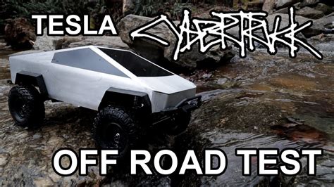 Tesla Cybertruck With Off Road Package Put To The Test Youtube