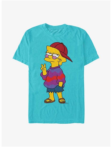 The Simpsons Cool Lisa T Shirt Blue Boxlunch