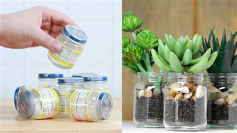 9 Ways To Reuse Empty Baby Food Jars Youtube