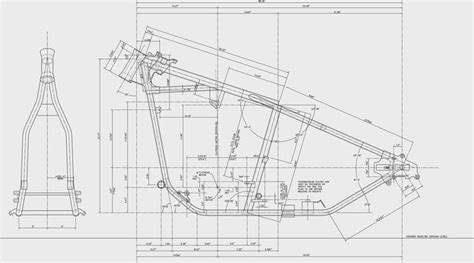 Blueprints The Jockey Journal Board Chopper Frames Motorcycle