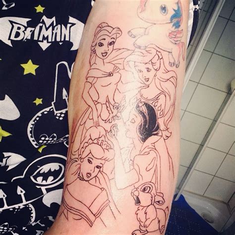 Disney Tattoos Disney Princess Tattoos Princess Tattoo Start Of My