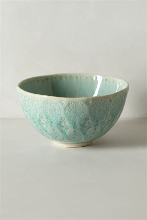 Customized bowls, plates and catering supplies serve up a delicious corporate luncheon. Old Havana Cereal Bowl | Anthropologie