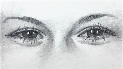 How To Draw Realistic Happy Eyes