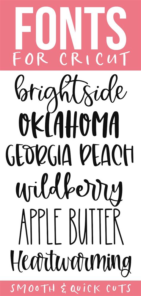 Free Cricut Fonts For Iphone Best Cricut Fonts For Commercial Use