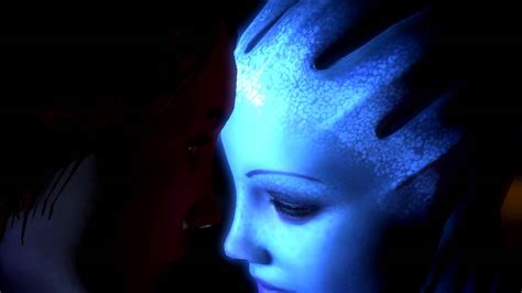 Mass Effect Liara Romance Femshep D Youtube