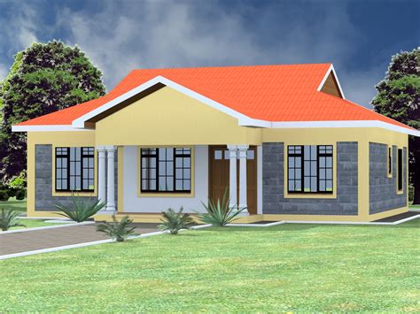 27 Floor Plan Low Budget Modern 3 Bedroom House Design In Kenya
