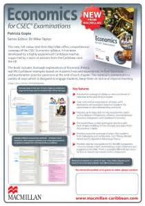 Economics For Csec Examinations Flyer By Macmillan Education Issuu