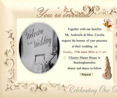 How To Create Personalized Ecards For Wedding Invitation 20 Steps