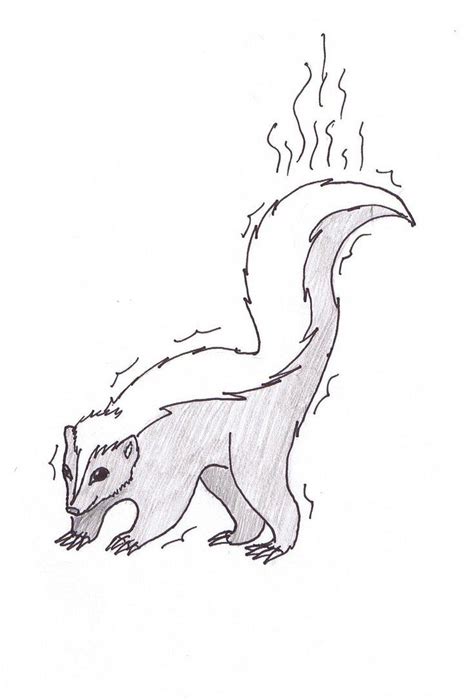 Print coloring of skunk and free drawings. Flower The Skunk Coloring Pages - Coloring Home