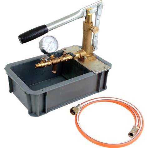 VEVOR VEVOR Hydrostatic Hydraulic Pressure Test Pump Hand Pump Manual