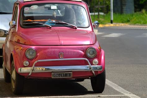 Pink Fiat 500 Car Stock Photos Free And Royalty Free Stock Photos From