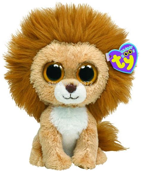 Ty Plush Animals Beanie Boos King The Lion Plush Toys 6 15cm Ty Big