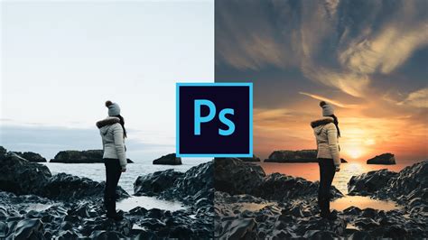 How To Change Boring Sky Into Awesome Sunset In Photoshop Add Sunset
