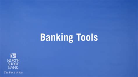 Receive reminders to your phone or email when your bills are due. Banking Tools For Easier Money Management - YouTube