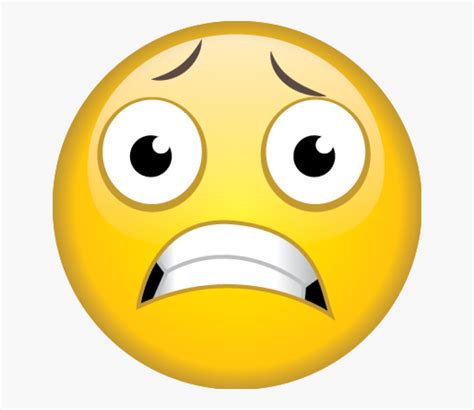Scared Face Emoji Clip Art Images And Photos Finder