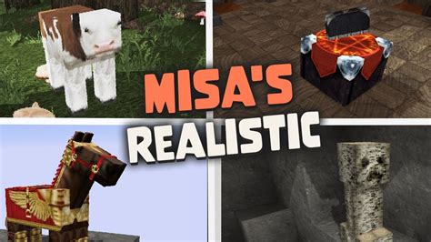 Misas Realistic 64x64 Minecraft Texture Pack Java Edition Youtube