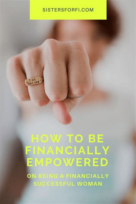 Financially Successful Woman How To Be Financially Empowered Empowerment Money Lessons