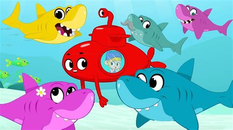 Aaaahhh Sharks Baby Shark Song Kids Cartoons Songs And Lullabies