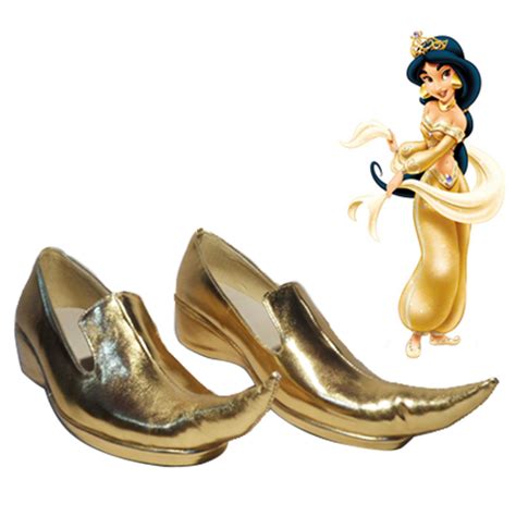 Aladdin Lamp Jasmine Cosplay Shoes