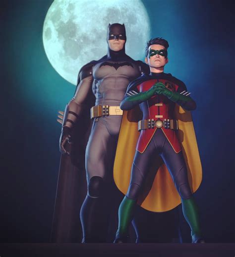 Im War On Instagram “batman And Robin Batmancomics Zbrush Sculpture 3d Batman Dccomics Dc