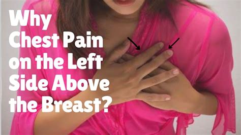 Why Chest Pain On The Left Side Above The Breast From Too Much Exercise