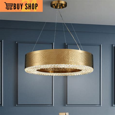 Modern Gold Round Led Luxury Chandeliers Ultra Modern Chandelier Crystal Hanging Ceiling Lamp
