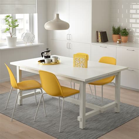 Ikea santo domingo ganador ecommerce award república dominicana 2020. NORDVIKEN / LEIFARNE Table and 4 chairs - white, Broringe ...