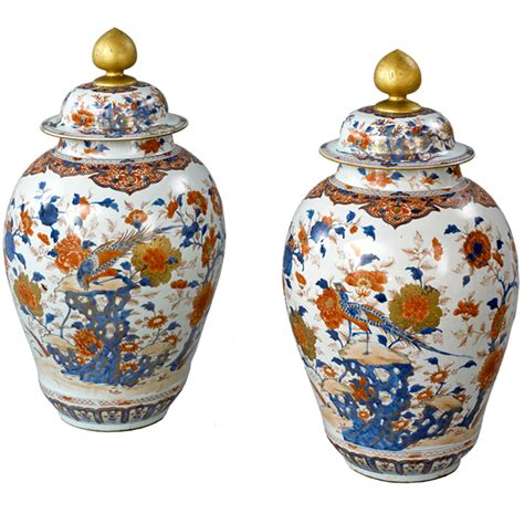 Chinese Imari Vases Hepplewhites