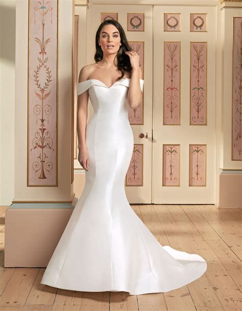 Frankie A Sculpted Mikado Mermaid With Strapless Bodice Wed2b