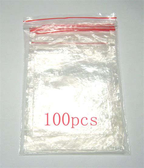 100pcs Ziplock Zipper Lock Plastic Bags 5x7cm Wb1 Wholesale Free