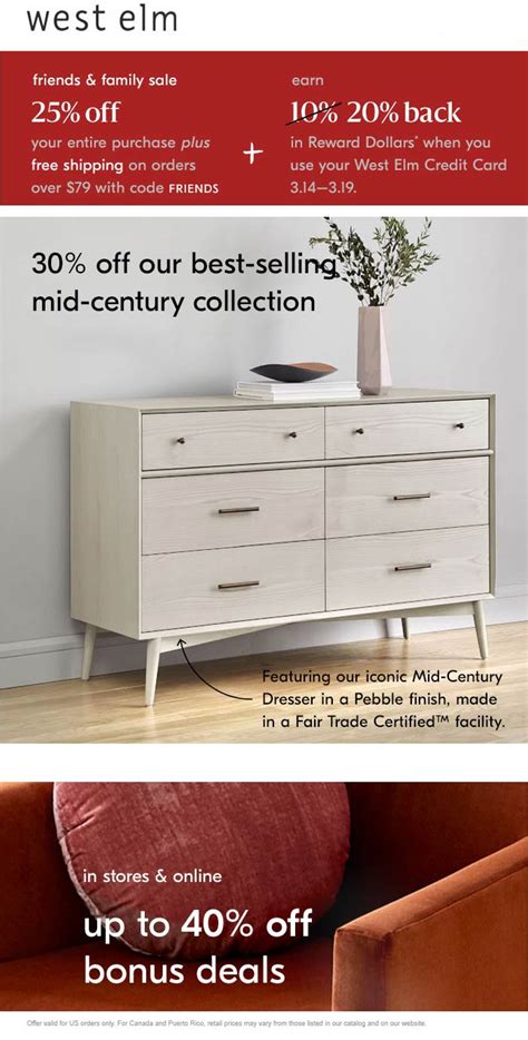 Best west elm promo codes & deals. West Elm November 2020 Coupons and Promo Codes 🛒