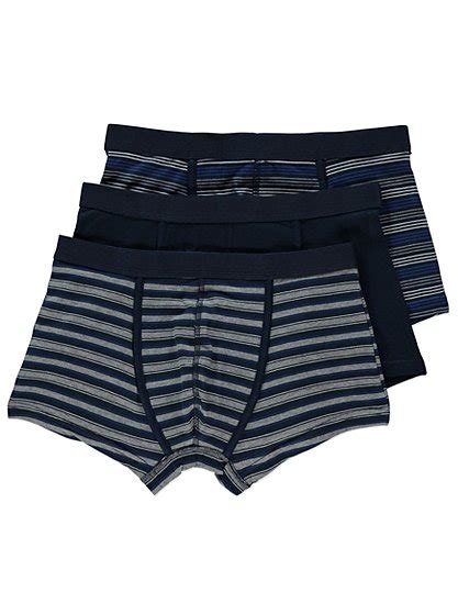 Whether you prefer to keep it slick in slim and super skinny fits or channel a classic silhouette with a regular fit, our range of men's suits come in a variety of colours and fits. 3 Pack Striped Boxers | Men | George at ASDA
