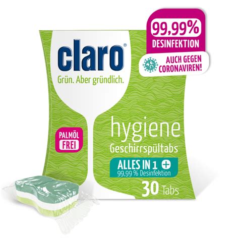 One accurate tab per song. Hygiene Tabs - claro - Grün. Aber gründlich.