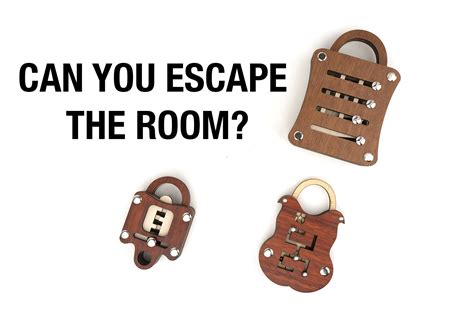 3 Escape Room Puzzle Locks Set Puzzle T Box Difficult Etsy Hong Kong
