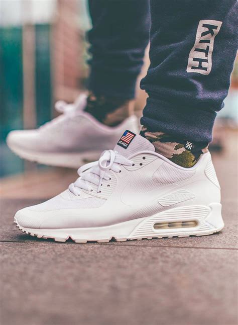 Nike Air Max 90 Hyperfuse ‘independence Day’ White Sweetsoles Sneakers Kicks And