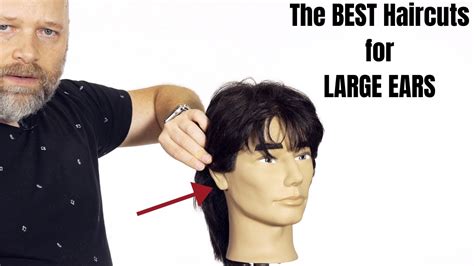 The Best Haircuts For Large Ears Thesalonguy Youtube