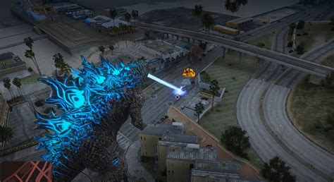 Insane Godzilla Gta 5 Mod Lets You Wreak Havoc In Los Santos