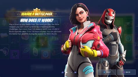 Fortnite Season 9 Battle Pass Skins And Styles Rox Free Nude Porn Photos